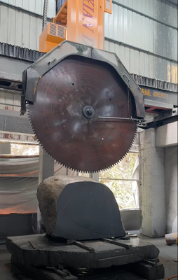 Máquina de corte de blocos de granito de alta velocidade com diâmetro de processamento máximo de 2800 mm