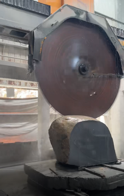 Máquina de corte de blocos de granito de alta velocidade com diâmetro de processamento máximo de 2800 mm