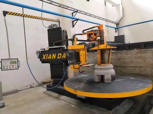 Máquina de Perfilagem de Capitel e Base de Coluna PLC para Mármore e Granito