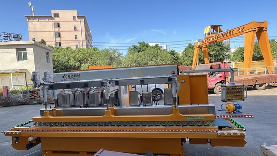 11 Cabeças CNC Máquina Horizontal de Polimento de Borda de Pedra para Granito Mármore Quartzo Moagem de Borda