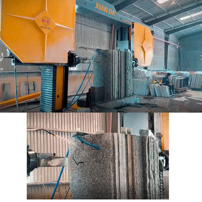 Máquina de fio diamantado CNC para corte de contorno de formato especial para lápides e monumentos