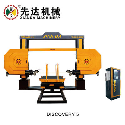 Xianda DISCOVERY 5 5 Axis CNC Diamond Wire Saw Machine para corte de escultura de perfil de pedra 3D
