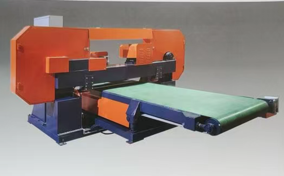 Máquina de Corte de Pedra CNC de Dupla Finalidade com Motor Principal de 7,5KW, Largura Máxima de Corte de 1250mm e Velocidade Variável do Transportador