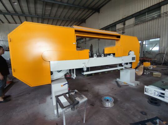 Máquina de Corte de Pedra CNC de Dupla Finalidade com Motor Principal de 7,5KW, Largura Máxima de Corte de 1250mm e Velocidade Variável do Transportador