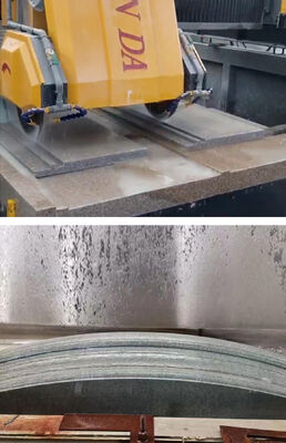 Máquina de corte e fresagem linear de tipo ponte CNC com sistema CNC de 3 eixos para comprimento de processamento máximo de 3500 mm e certificação CE ISO9001