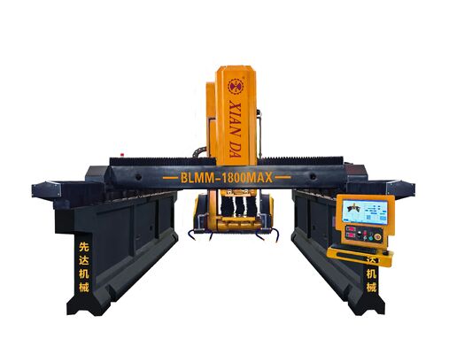 Máquina de Corte e Fresagem Linear Tipo Ponte CNC para Mármore e Granito