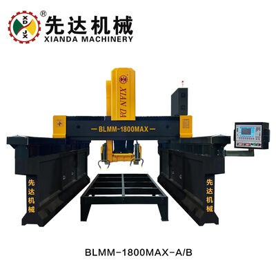 Máquina de Corte e Fresagem Linear Tipo Ponte CNC para Mármore e Granito