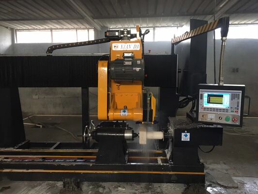 Máquina de corte CNC de balaústre de dois PCs para mármore e granito
