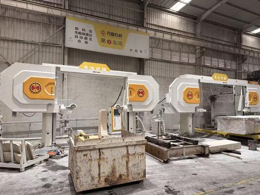 Máquina de Serra de Fio Diamantado CNC de Quatro Eixos com Tamanho Máximo de Processamento de 2500*3000*1500mm e Redutor de Alta Precisão & Servomotor