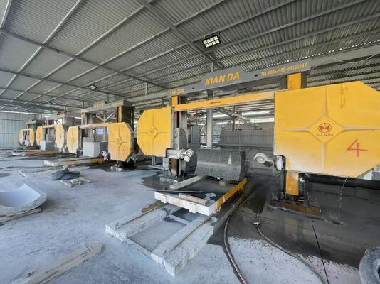 Máquina CNC de Serra de Arame Diamante com Fuso de 11KW e Redutor de Alta Precisão e Servomotor para 2500*3000*1500mm de Corte de Pedra