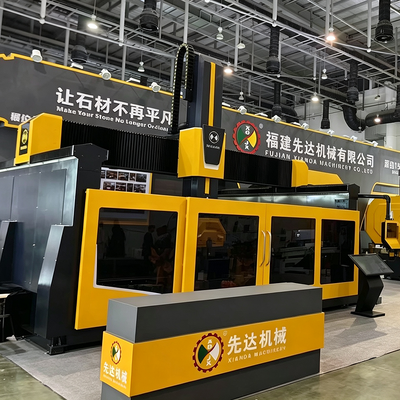 Leader 1500 1500CM 5 eixos CNC Centro de usinagem de pedra Granito Mármore Quartz Equipamento de corte de fresagem para coluna romana de balcão