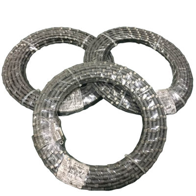 Granito que perfila a pedra 8.8mm de Diamond Wire Saw Rope Cutting das ferramentas