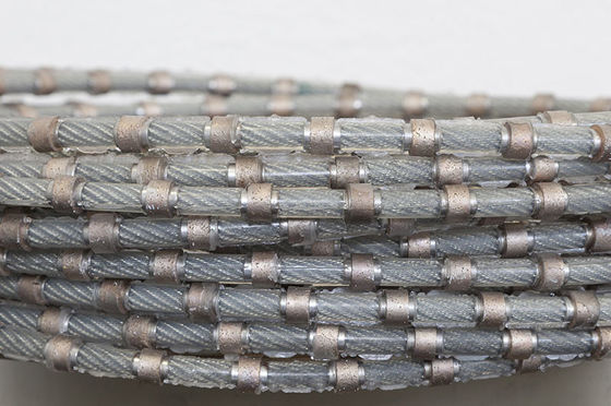 Cortando ferramentas de Diamond Wire Saw Granite Profiling do granito da pedra 8.8mm
