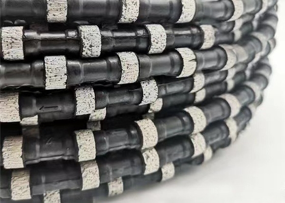 Granito que Quarrying a pedra 11.5mm de Diamond Wire Cutting Rope Cutting
