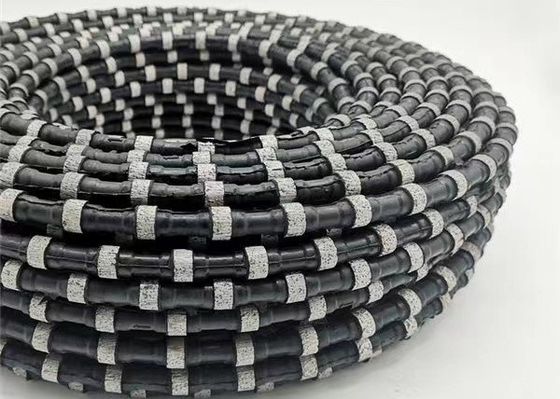 Granito que Quarrying a linha velocidade 22-25m/S de Diamond Wire Saw Rope 11.5mm