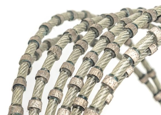 Bloco do granito que veste a pedra 11mm de Diamond Wire Saw To Cutting do granito das ferramentas