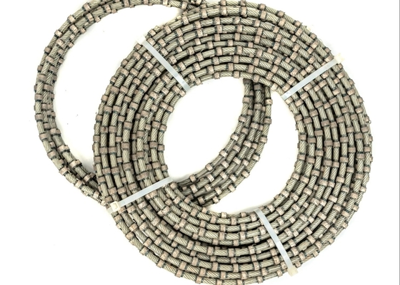 Bloco do granito que veste a pedra 11mm de Diamond Wire Saw To Cutting do granito das ferramentas