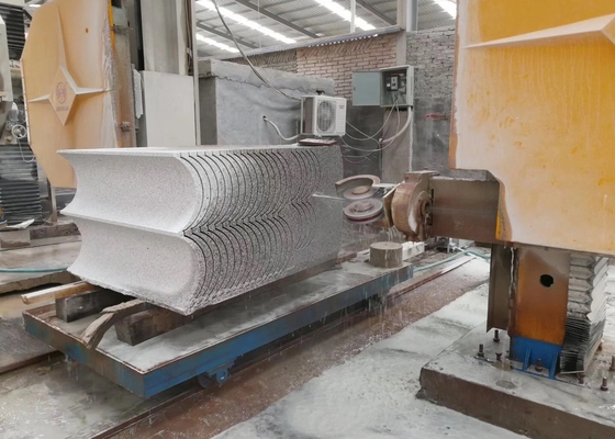 Pedra do CNC do perfil do mármore do granito da coluna que cinzela a máquina Diamond Wire Saw