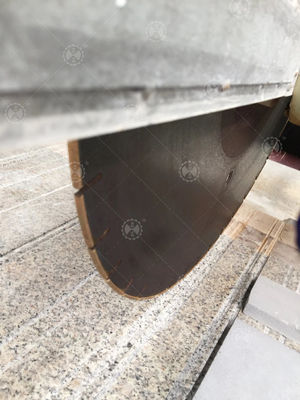 Máquina de corte da borda da pedra de quatro lâminas para a laje da coluna