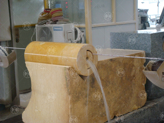 CNC automático da máquina de corte de Diamond Multi Wire Saw Granite da pedra mono