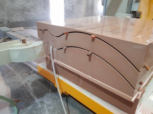 Pedra de mármore Diamond Wire Saw Machine 3000x2000x1500mm
