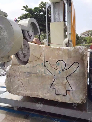 Máquina de corte 11kw de Diamond Wire Saw Stone Profiling
