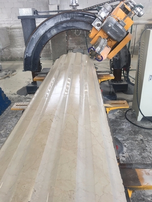 Máquina de perfilamento da máquina 1400mm de Roman Pillar Slot Column Cutting