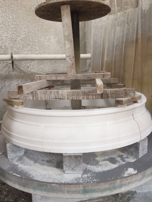 base do tampão da coluna da máquina de corte da pedra de 2500mm que perfila a máquina