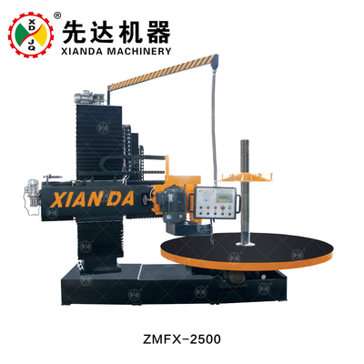 Máquina de corte de pedra Zmfx-2500 para parte inferior e superior da coluna