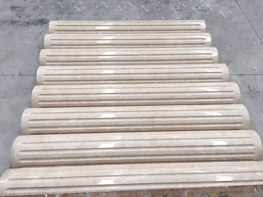 Máquina de processamento automática 7.5kw de Roman Pillar Slot Stone Cutting