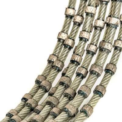 O molho do bloco do granito utiliza ferramentas Diamond Wire Saw Rope Diamond que o cabo viu 11mm