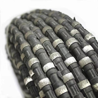 Pedra de corte de mármore dura Diamond Wire Saw 11.5mm 20-30m/S