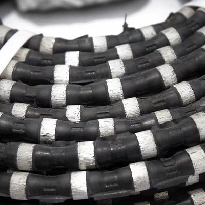 40 grânulos pelo medidor marmoreiam o corte de Diamond Wire Saw Rubber Concrete