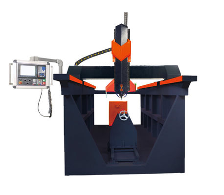 Moinho de pedra industrial 3D Jadestone do router do CNC da linha central automática do arco 4