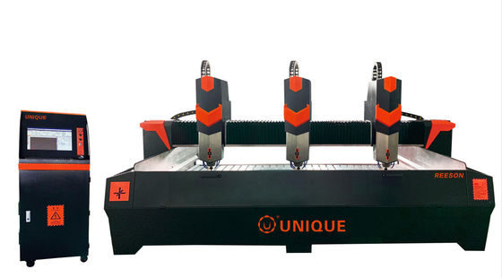 Jade de cinzeladura de pedra de mármore da máquina 5.5kw 3D do CNC do granito