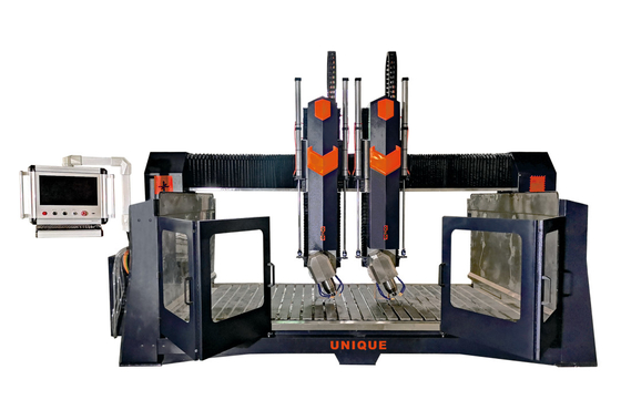 Pedra do CNC da máquina de corte do plasma de 4 linhas centrais que cinzela a máquina 7.5kw
