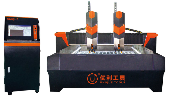 pedra do CNC 5.5kw que cinzela a pedra 1600x2500mm da natureza da máquina