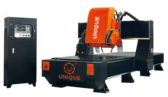 Máquina de corte linear da linha central do CNC 3 para processar trilhos quadrados