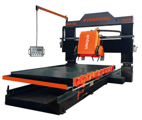 Pórtico de pedra do CNC que perfila a máquina de corte linear 1000mm
