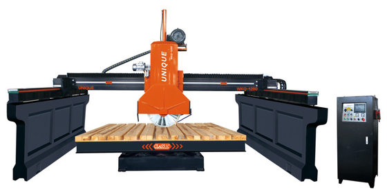 Máquina de corte de pedra automática da ponte 22kw da máquina de corte 1200mm